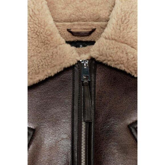 ZARA SHORT DOUBLE-FACED JACKET - Picture 9 of 9